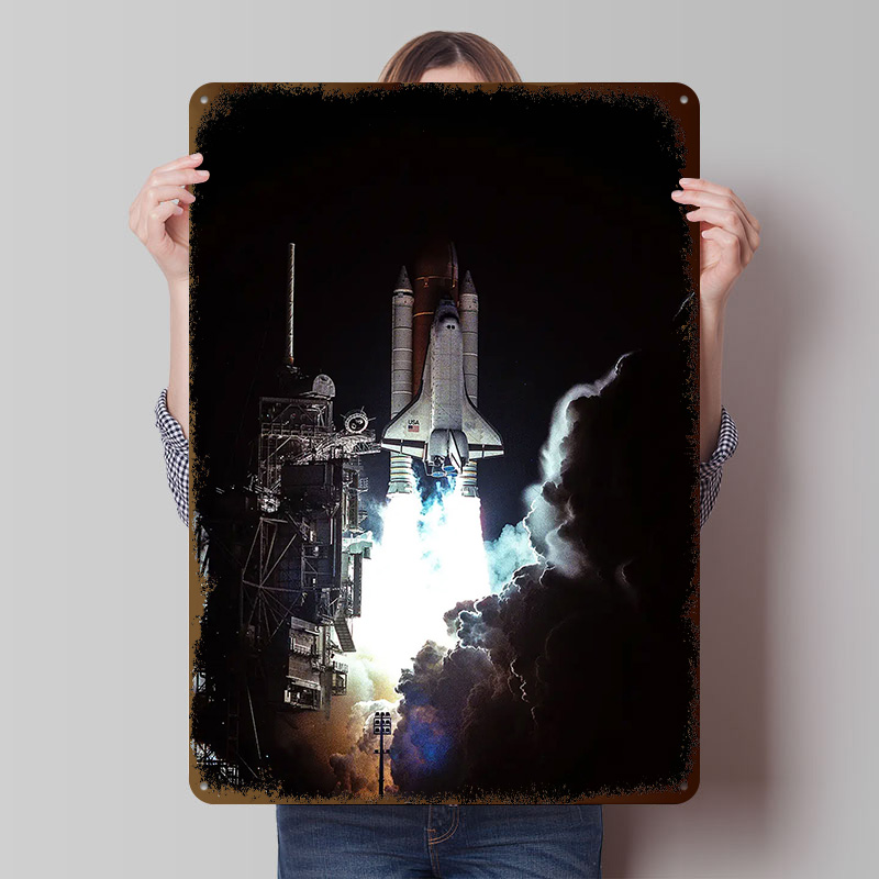 Retro Gaming Bar - NASA blikken posters aanpasbare muurkunst retro