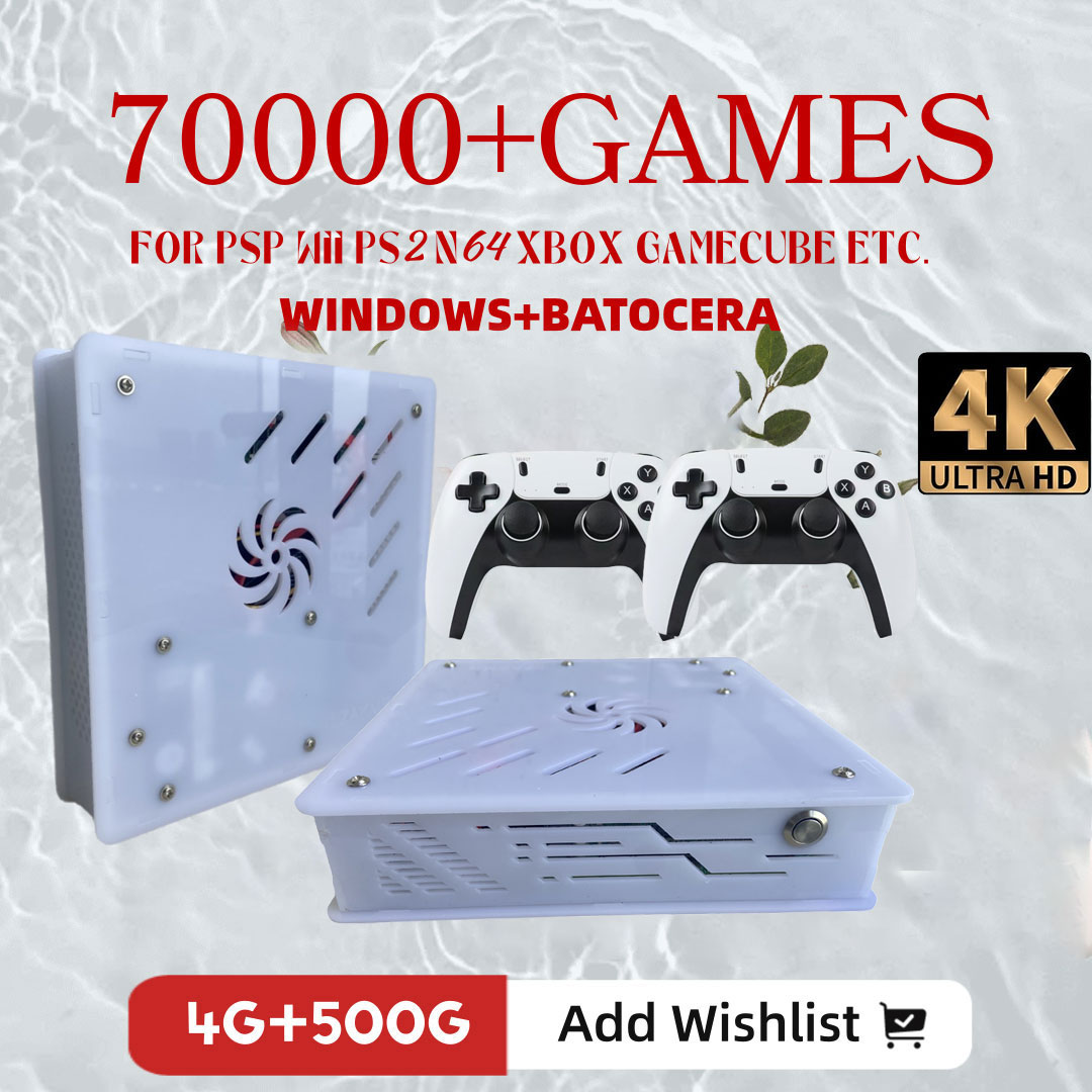 Retro Gaming Mini Pc - 2026 Nieuwe X8 Retro Game Console