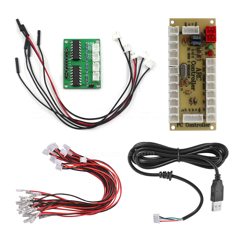 Arcade Button Kit - Alle Knoppen Hitbox Stijl Arcade Joystick