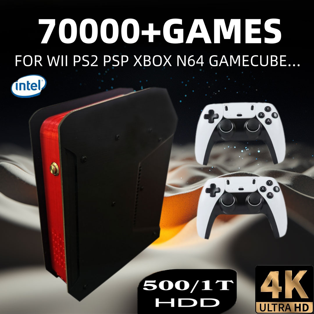 Retro Gaming Devices - X4 Retro Video Game Console Met