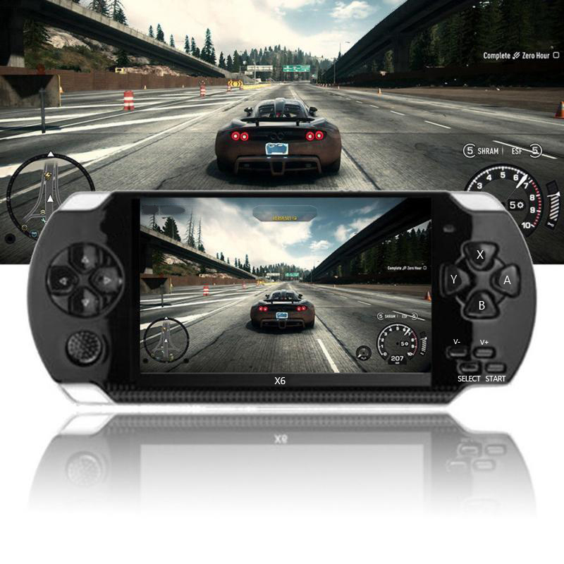 Retro Gaming X6 - Handheld draagbare retro videogameconsole Videogame Arcade