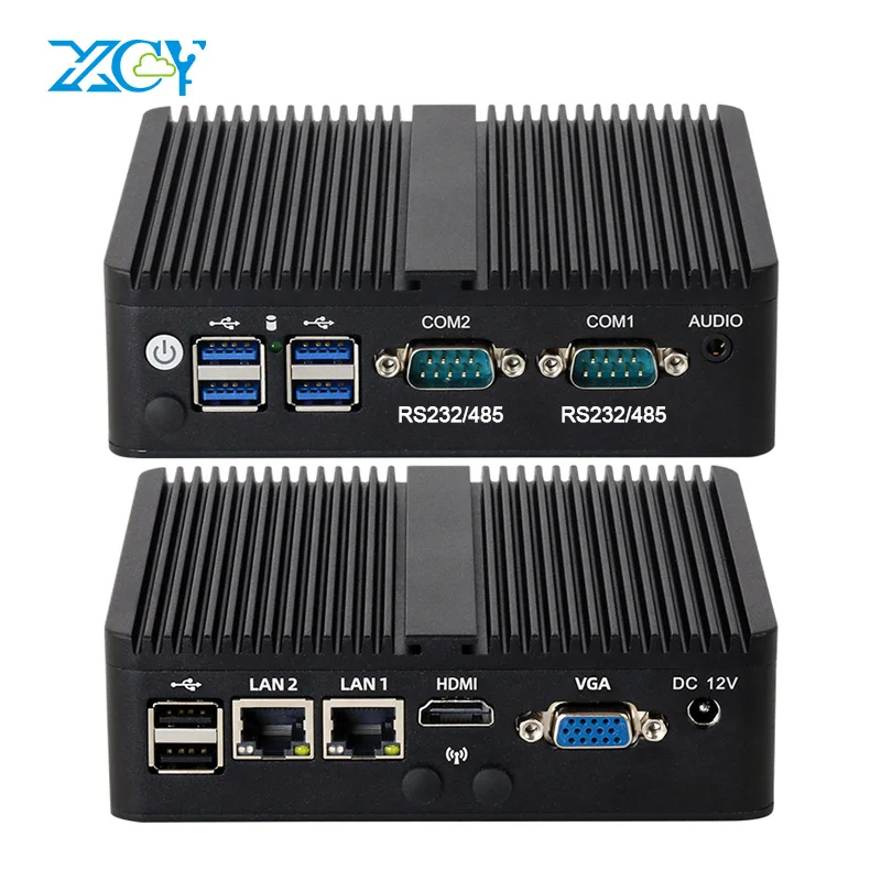 Retro Gaming Mini Pc - Intel Celeron Fanless Industriële IoT Mini