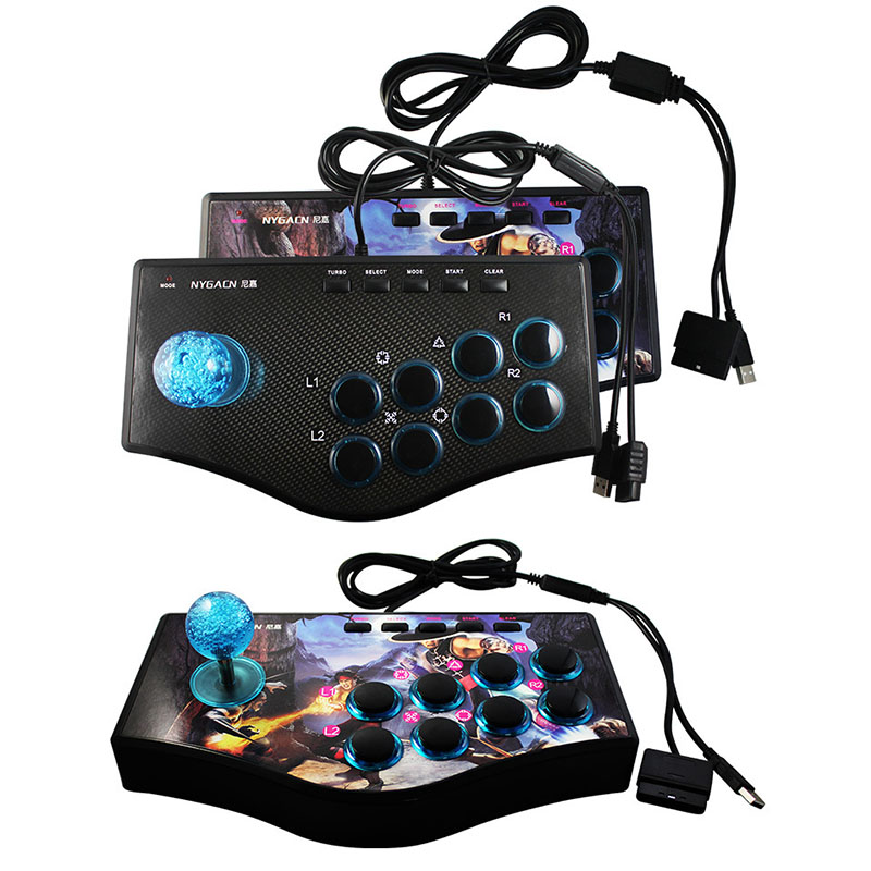 Retro Gaming X6 - Full-Retro Arcade Game Rocker Controller Usb