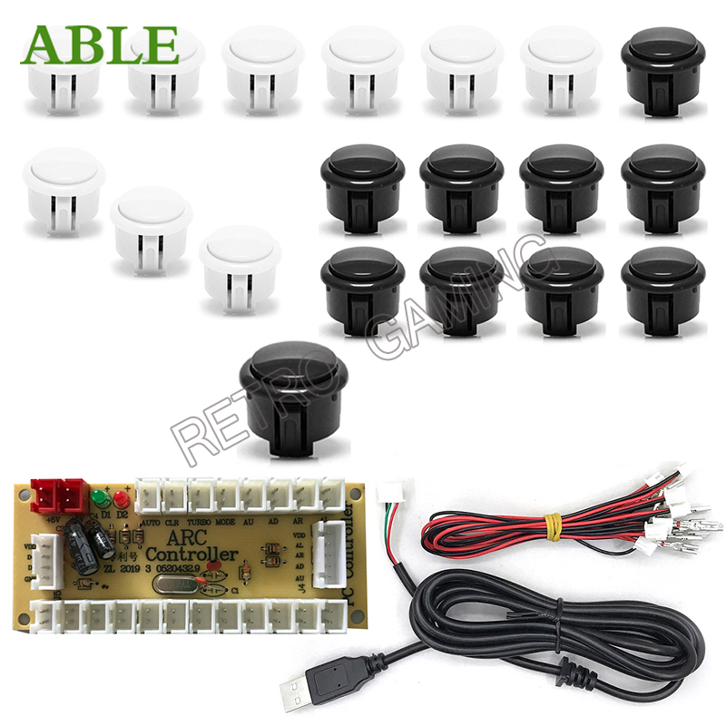 Arcade Button Kit - Nieuwe Hitbox Nul Vertraging Diy Pc/Raspberry