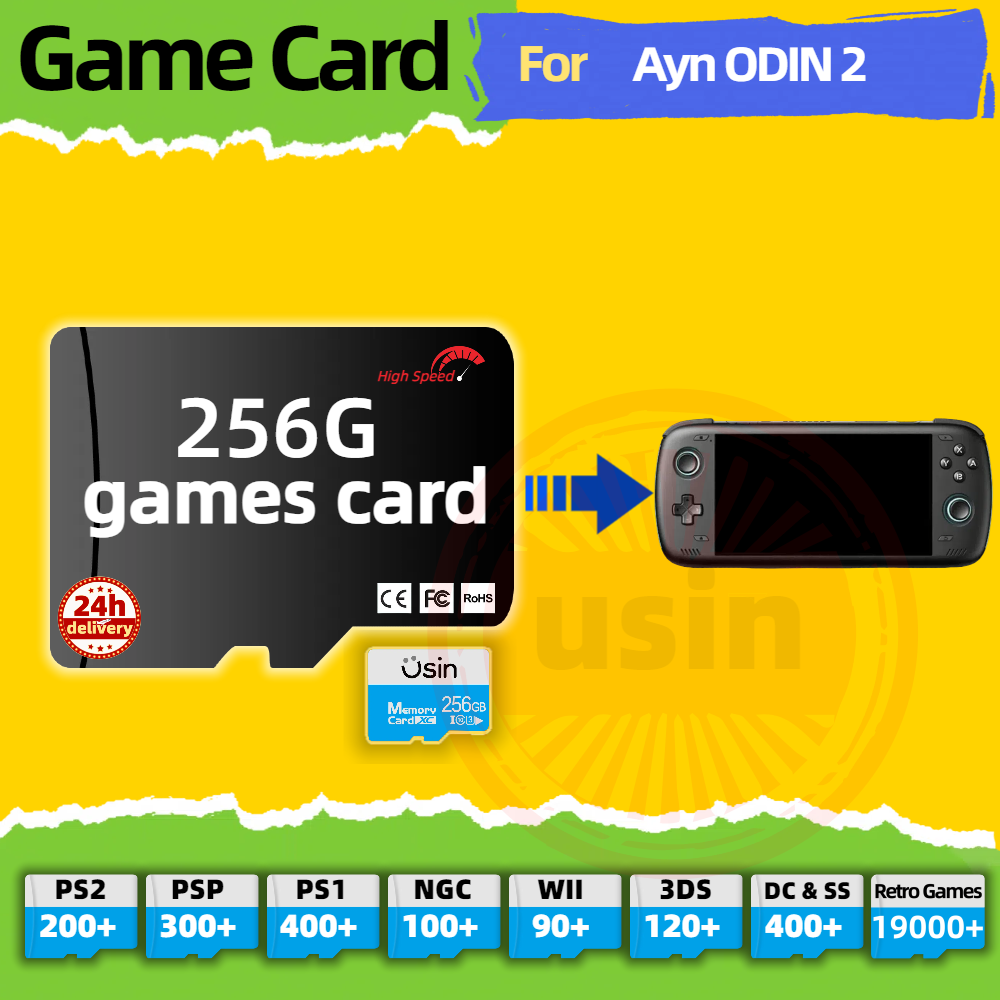 Retro Gaming Download - Game Card Voor Ayn Odin 2