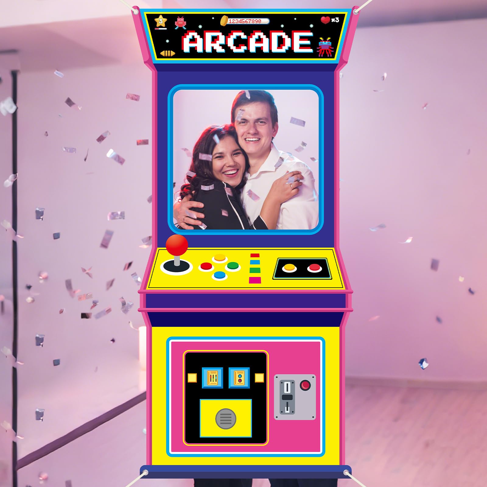 Retro videogame-stof arcade ga - Retro Gaming Games recensie en prijs