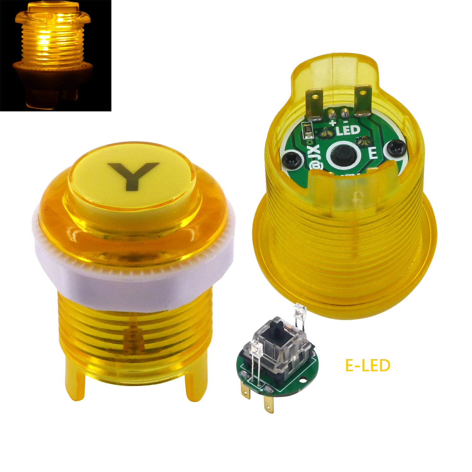 Sj @ Jx Arcade Knop Led Diy Ki - Arcade Button Kit recensie en prijs