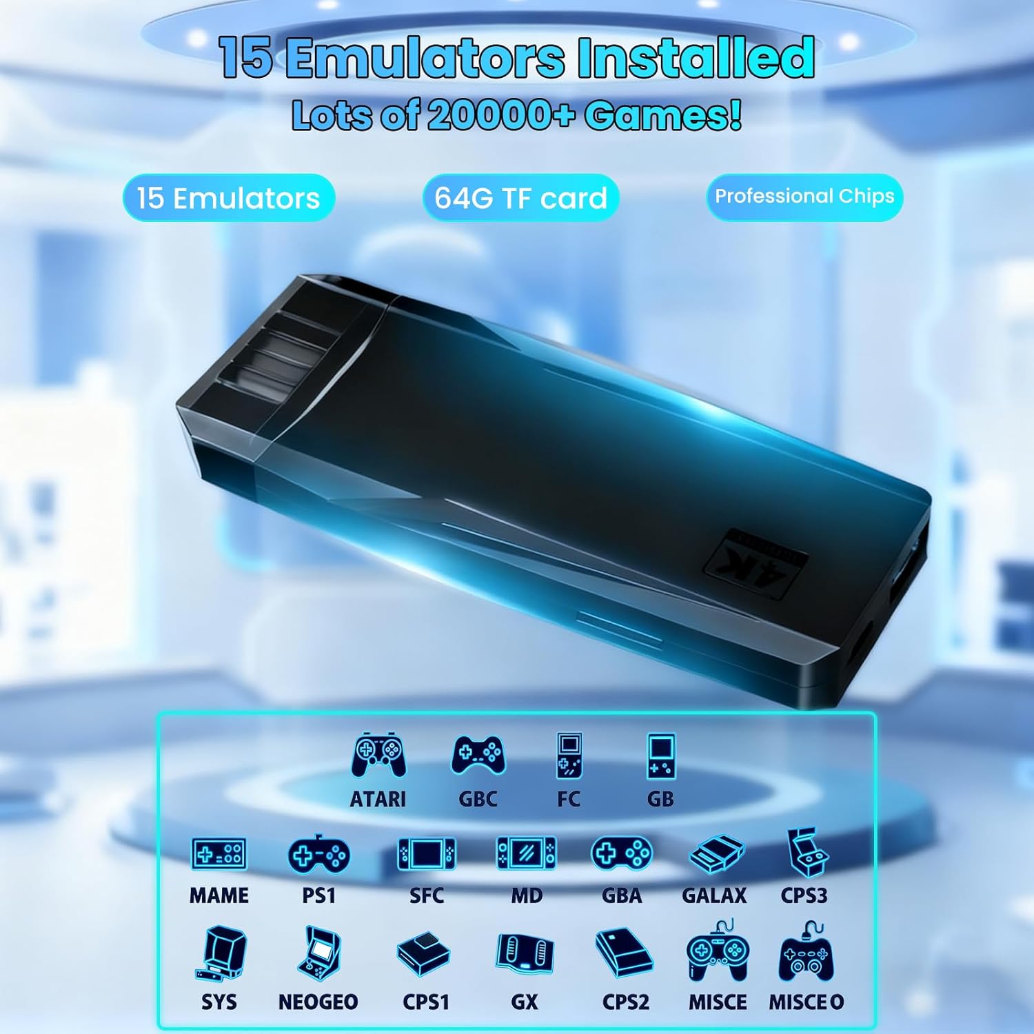 M8 Game Console 20000+ Games E - Retro Gaming With Projector recensie en prijs