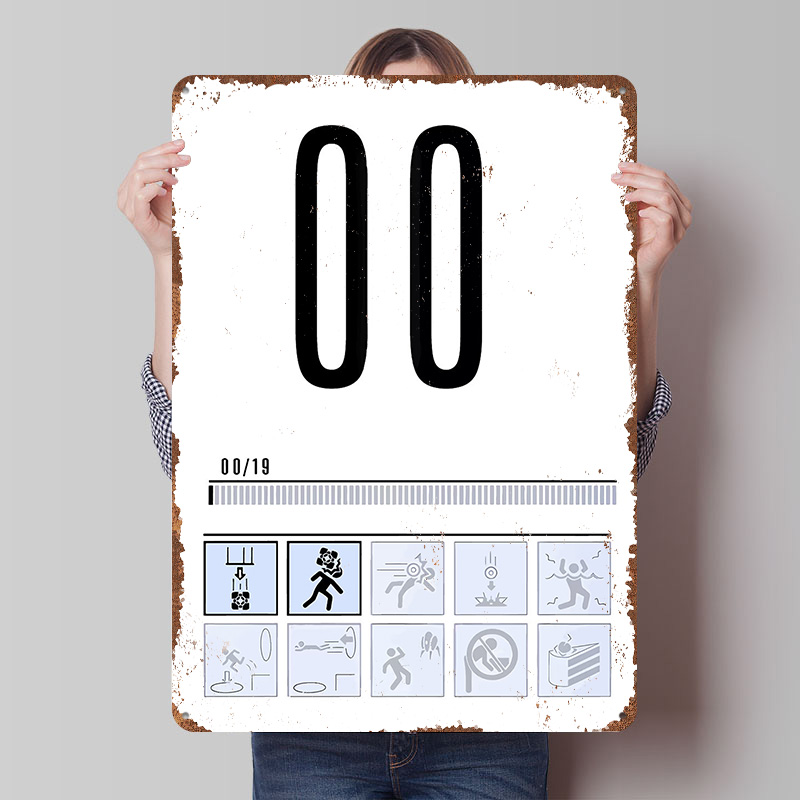 Portal 2 Challenge Mode Icons  - Retro Gaming Icons recensie en prijs