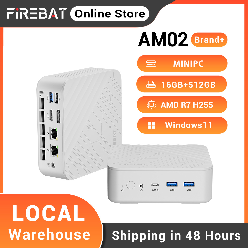FIREBAT AM02 Mini PC AMD Ryzen - Retro Gaming Mini Pc recensie en prijs