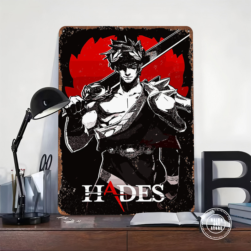 Hades Game Metal Poster Aangep - Retro Gaming Bar recensie en prijs