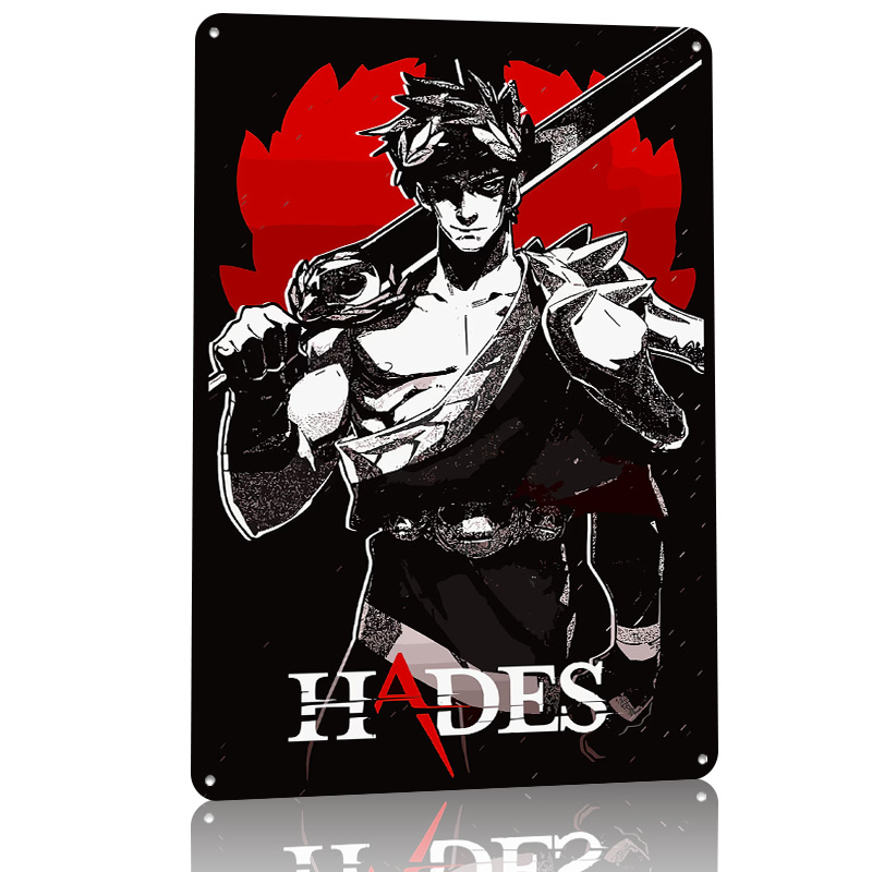 Hades Game Metal Poster Aangep - Retro Gaming Bar recensie en prijs