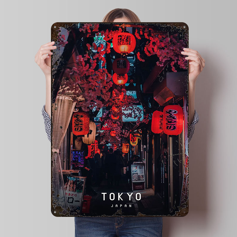 Tokyo Gedrukte Posters Aanpasb - Retro Gaming Tokyo recensie en prijs