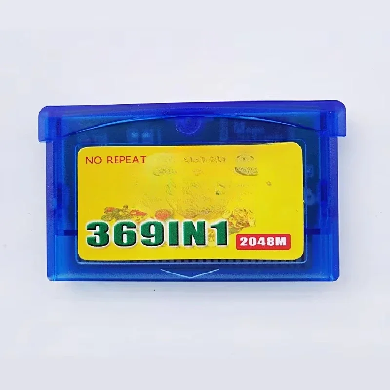 369-in-1 GBA Game Cartridge 32 - Retro Gaming Download recensie en prijs