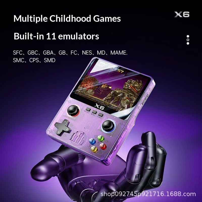 Draagbare gameconsoles X6 Retr - Retro Gaming X6 recensie en prijs