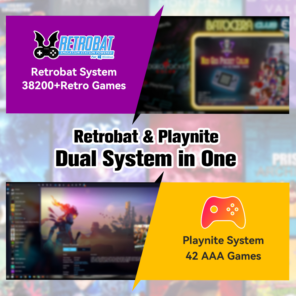 Retrobat & Playnite Retro Game - Retro Gaming X6 recensie en prijs