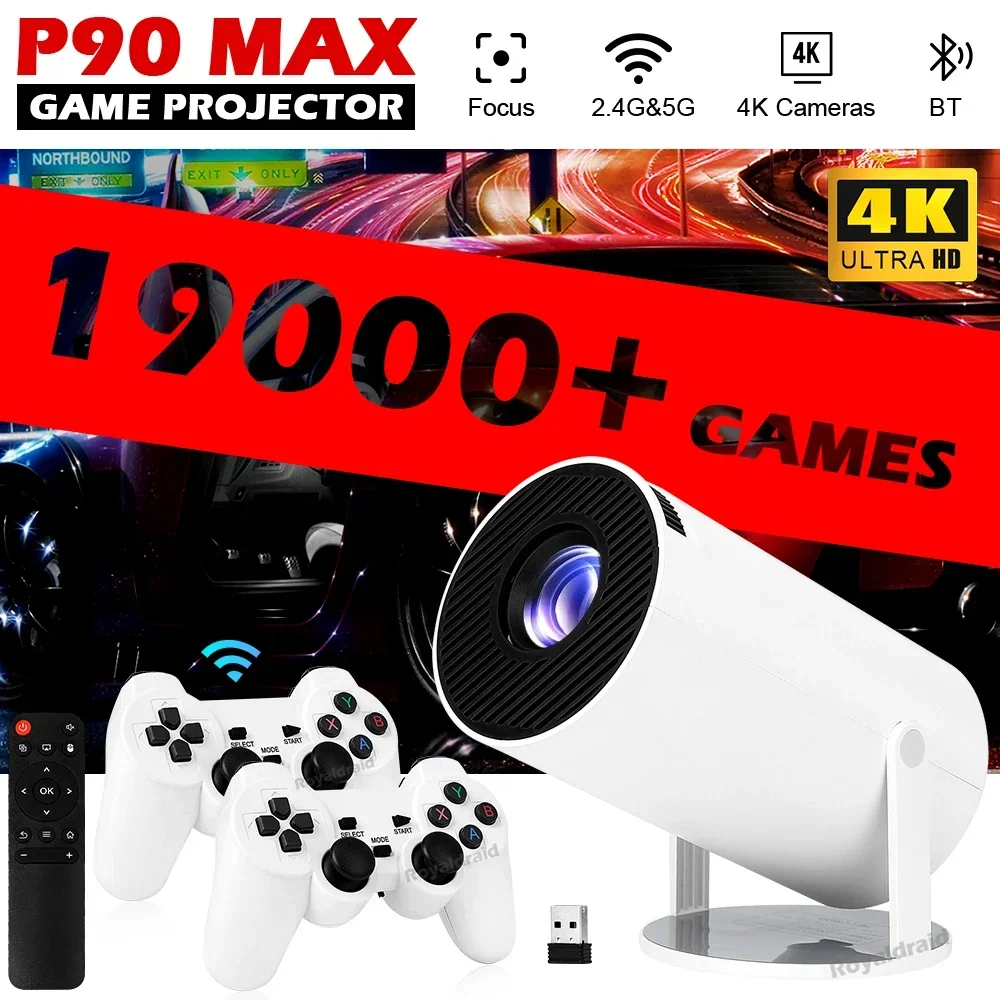 P90 Max Draagbare Slimme Gamin - Retro Gaming With Projector recensie en prijs