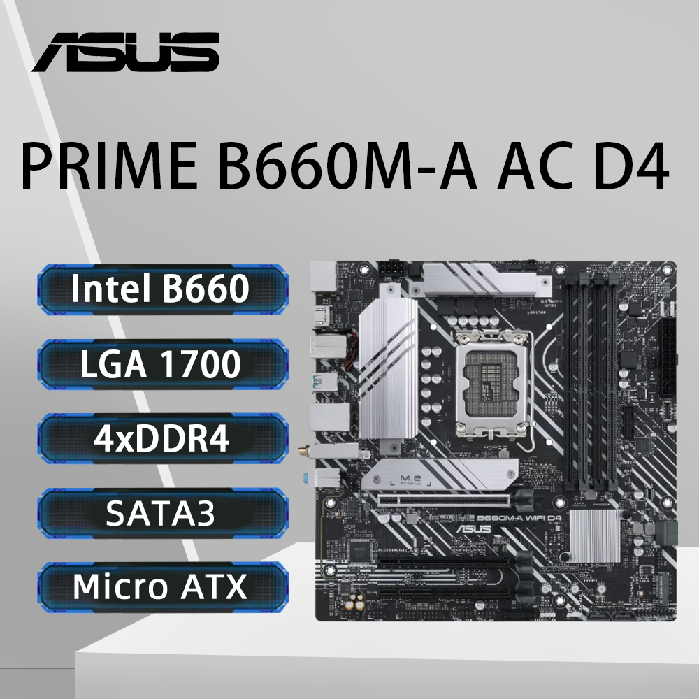 ASUS PRIME B660M-A AC D4 Moede - Intel Cpu Core I9 recensie en prijs