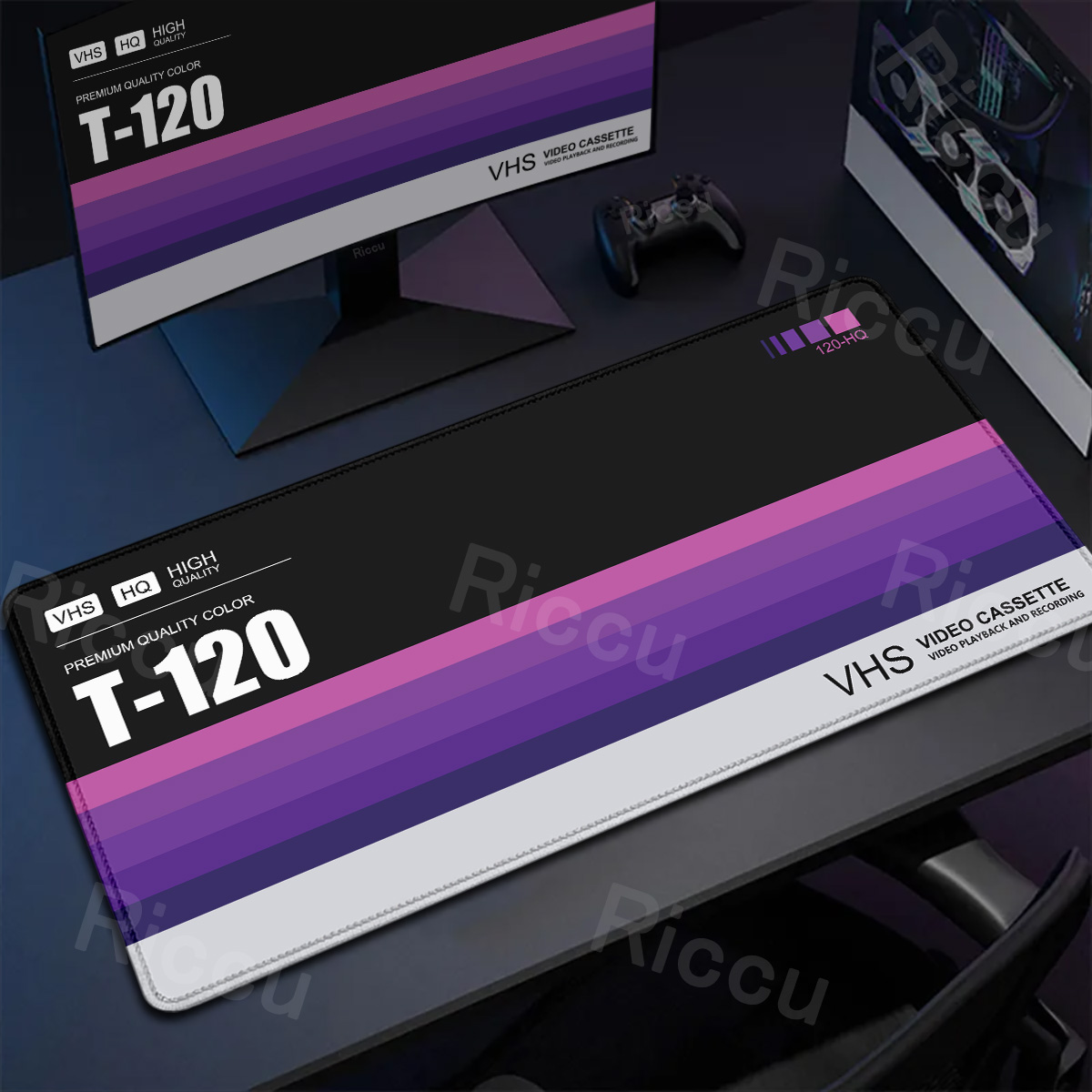 Retro VHS-stijl muismat Xxl co - Retro Gaming Keyboard And Mouse recensie en prijs