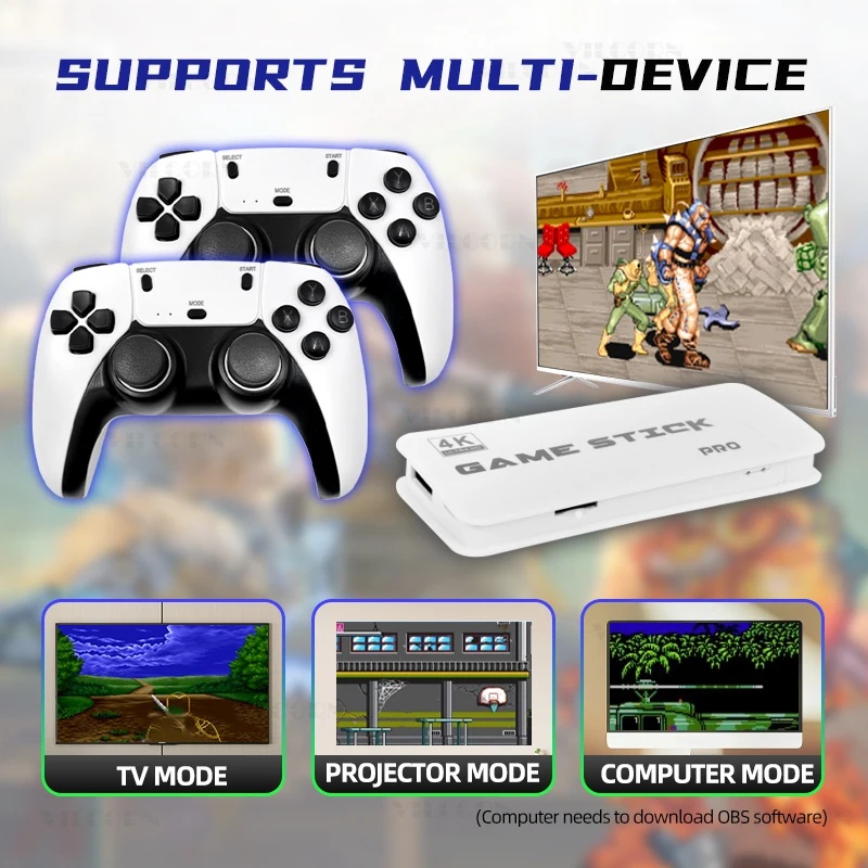 VILCORN 4K HD Game Stick Retro - Retro Gaming With Projector recensie en prijs