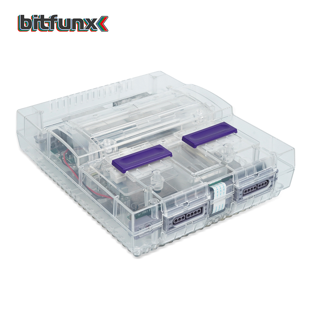 Bitfunx SNES vervangende shell - Retro Gaming Nintendo recensie en prijs