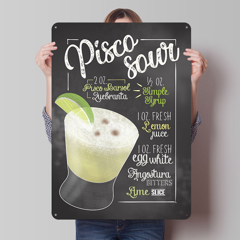 Pisco Sour Cocktail Bar blikke - Retro Gaming Bar recensie en prijs