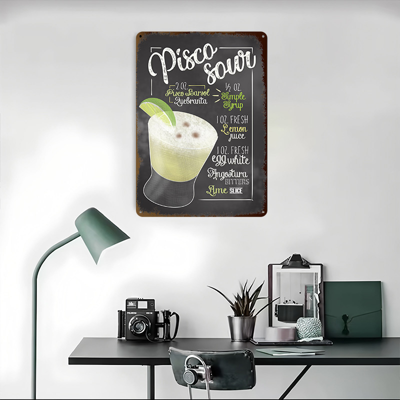 Pisco Sour Cocktail Bar blikke - Retro Gaming Bar recensie en prijs