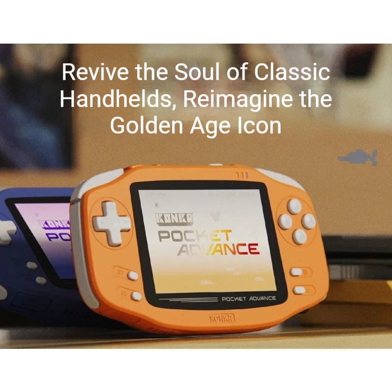 AYANEO KONKR Pocket Advance Re - Retro Gaming Download recensie en prijs
