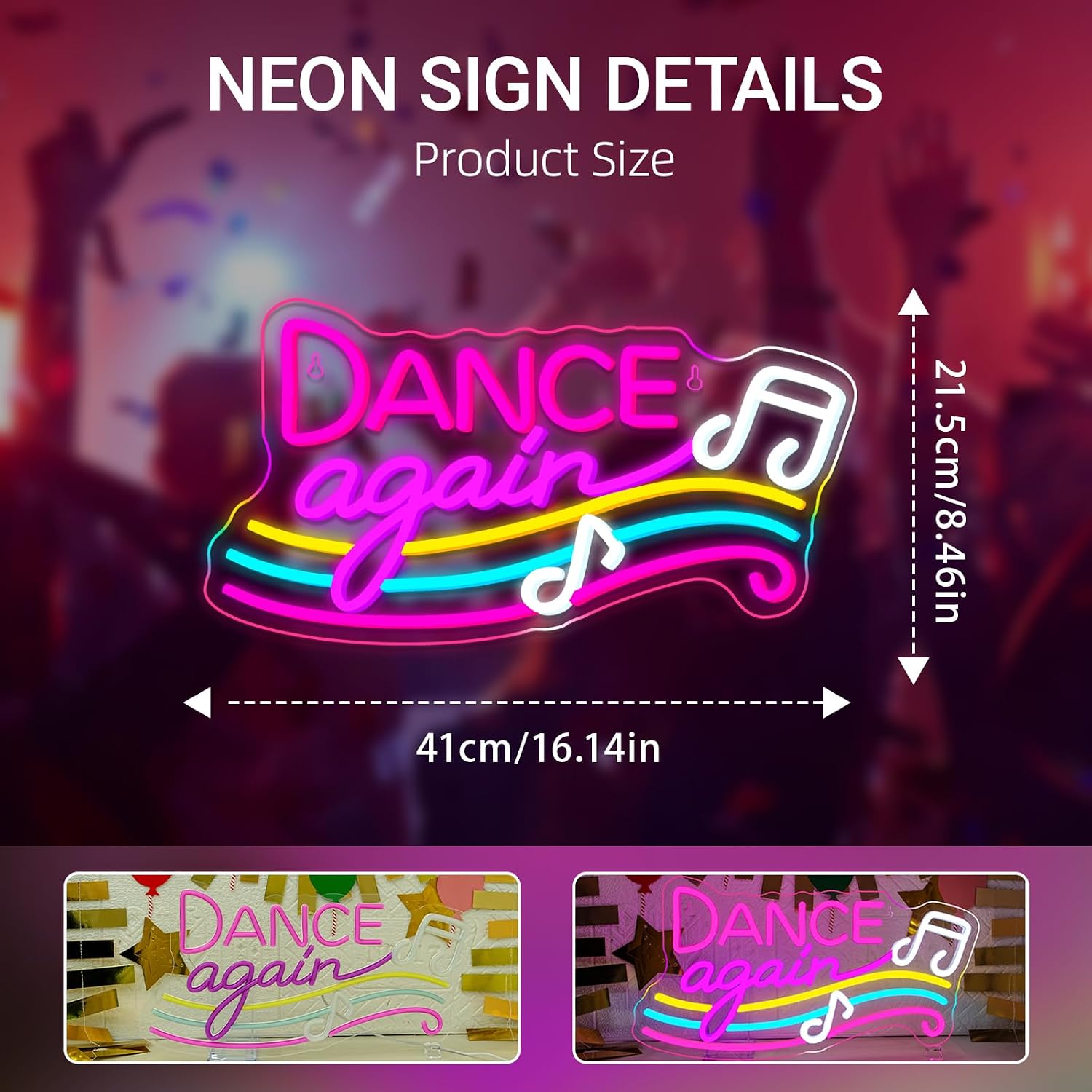 Dansende Neon Lichtreclame USB - Retro Gaming Bar recensie en prijs