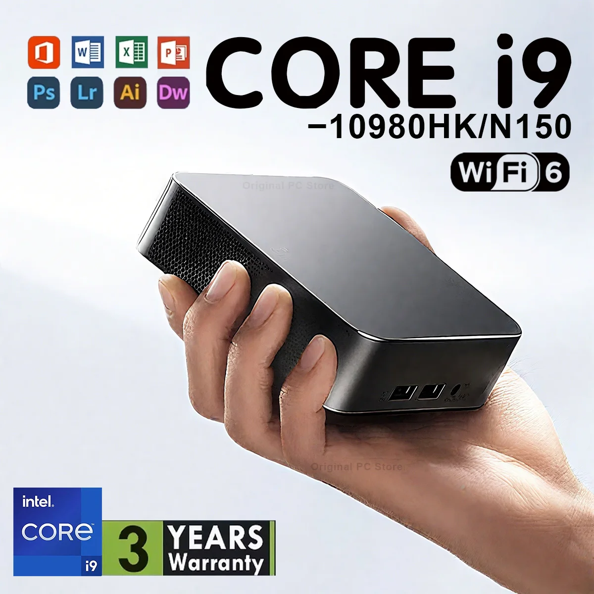 Intel i9 10980HK Mini PC Dual  - Retro Gaming Mini Pc recensie en prijs