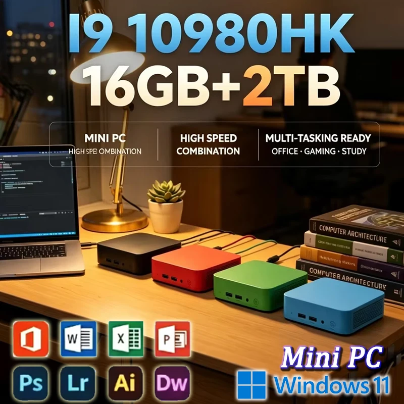 Intel i9 10980HK Mini PC Dual  - Retro Gaming Mini Pc recensie en prijs