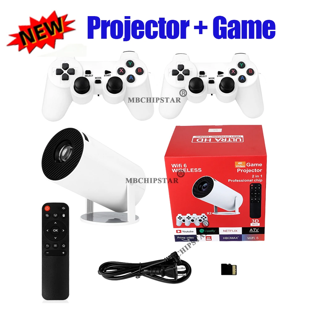 H90PRO 4K Gaming Projector 190 - Retro Gaming With Projector recensie en prijs