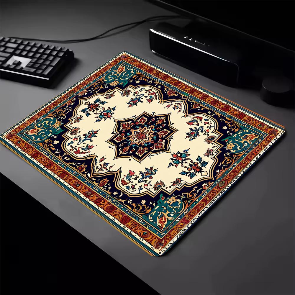 Retro Perzisch tapijt Muismat  - Retro Gaming Keyboard And Mouse recensie en prijs