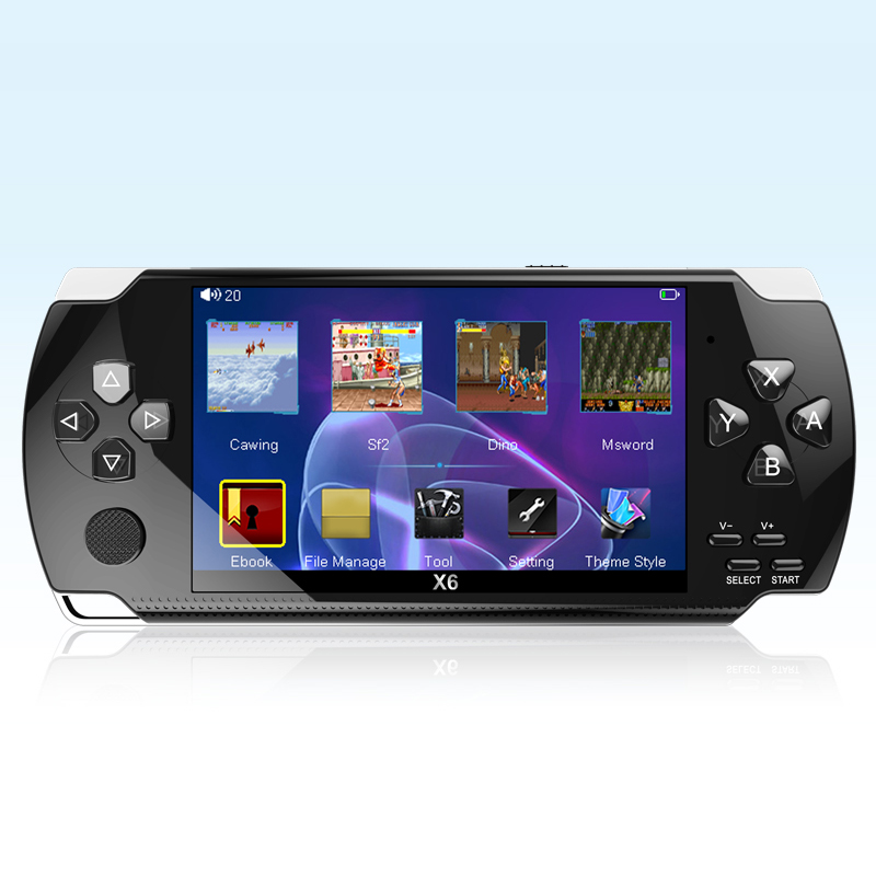 Hot Selling 4.3 Inch Retro Gam - Retro Gaming X6 recensie en prijs