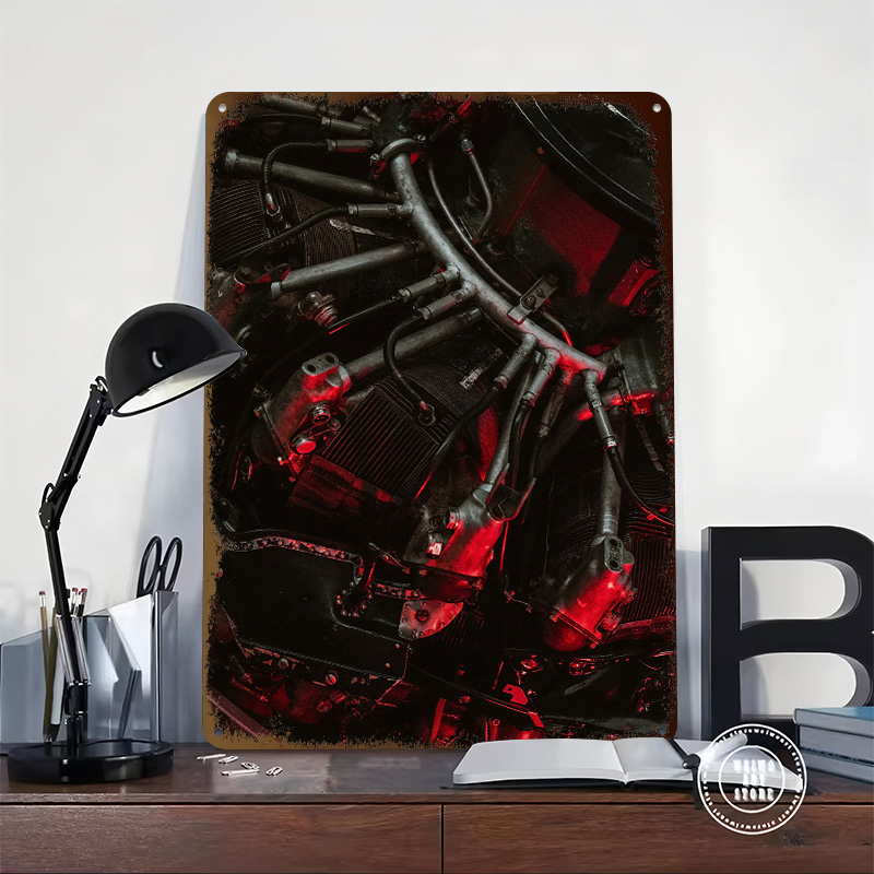 Star Motor blikken poster op m - Retro Gaming Bar recensie en prijs