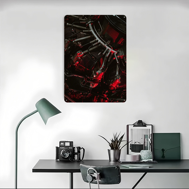 Star Motor blikken poster op m - Retro Gaming Bar recensie en prijs