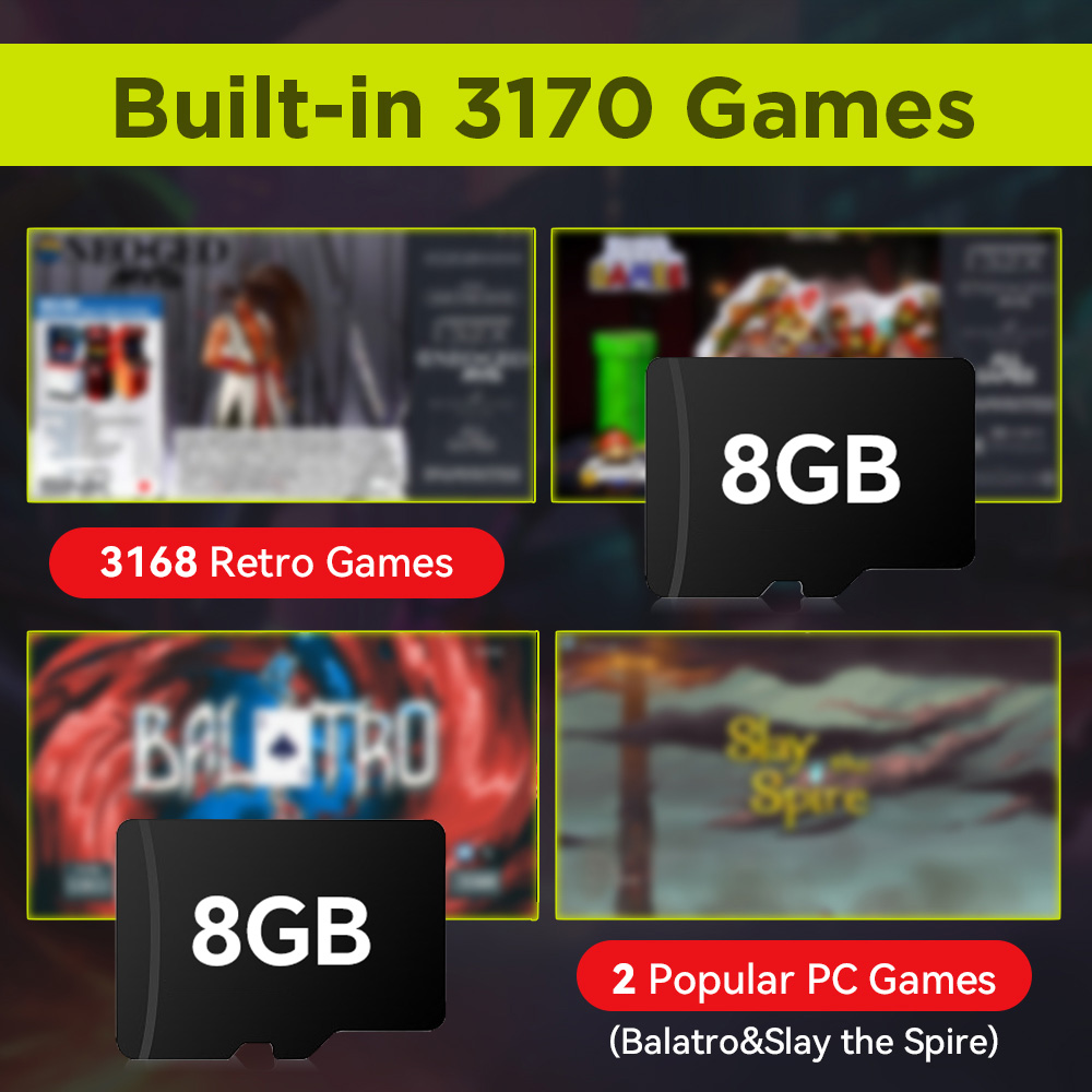 8 GB Game TF-kaart met 3170 Re - Retro Gaming Mini Pc recensie en prijs