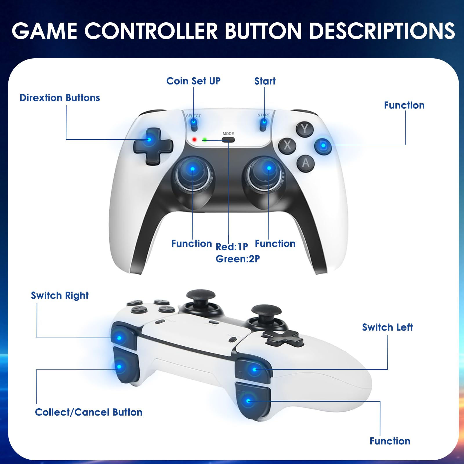 M15 Retro Videogame Stick 2.4G - Retro Gaming X6 recensie en prijs