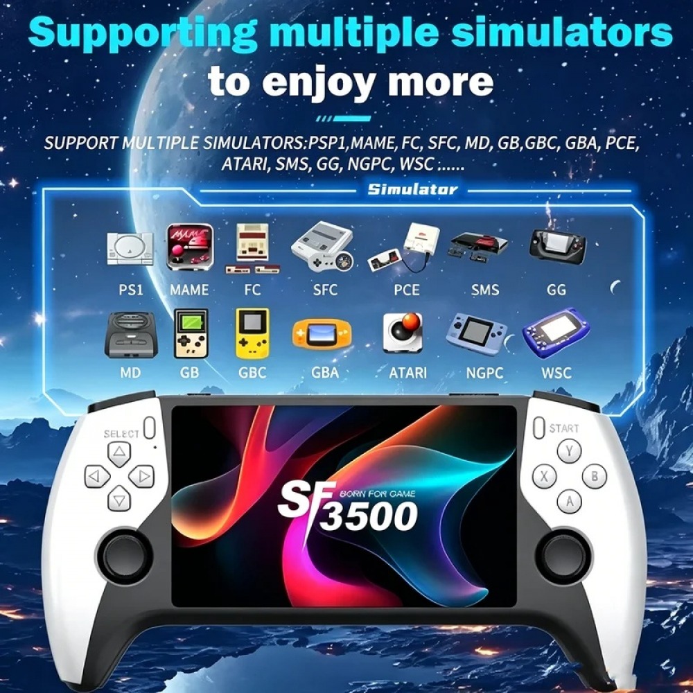 SF3500 5 inch Handheld Game Co - Retro Gaming Devices recensie en prijs