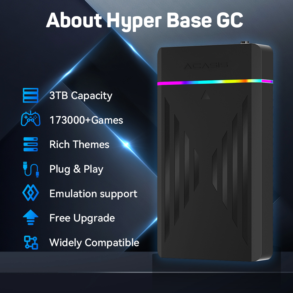 3TB Draagbare Gaming HDD Launc - Retro Gaming Download recensie en prijs
